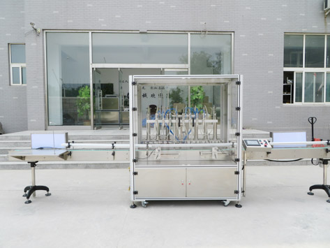 食用油灌裝機(jī)高精度，新科技