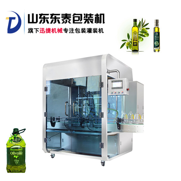 前方高能！快被這款全自動橄欖油灌裝機帥哭了